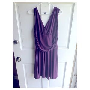 Plum colored dress
